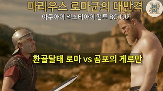 게르만족 수만 구의 시신이 포도밭 비료가 되다! 환골탈태 로마의 반격! (킴브리 전쟁)