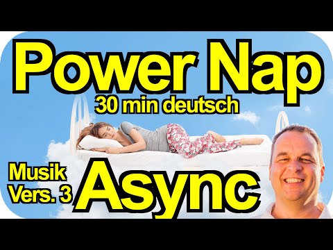 Power Napping 30 min deutsch mit asynchroner Doppelinduktion: Power Nap, Powerschlaf, Meditation