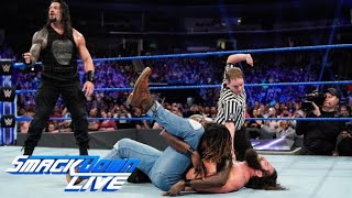 FULL MATCH - Roman Reigns \& R-Truth vs. Drew McIntyre \& Elias: SmackDown LIVE, May 28, 2019
