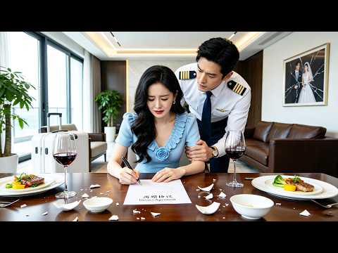 💔3 Years of Secret Marriage! Pilot Husband Loved Only First Love—She Divorces, He Regrets! #cdrama