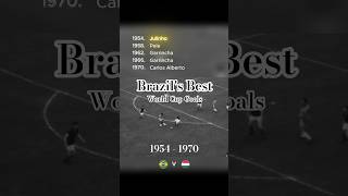 Brazil's Best Goals at each World Cup | 1954 - 1970.