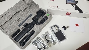 More In The Description Zhiyun Smooth 4 3-Axis Smartphone Gimbal Stabilizer for iPhone 11 PRO X...