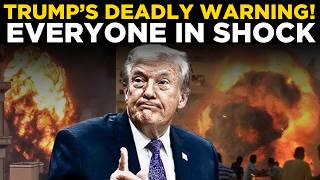   Trump Declares Emergency From Whitehouse Drops Nuclear Bombshell On Iran Russia China