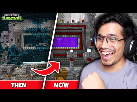 I Transformed Entire ANCIENT CITY In Minecraft Survival ?