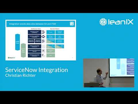 LeanIX Training EA Connect Days 2018: ServiceNow Integration