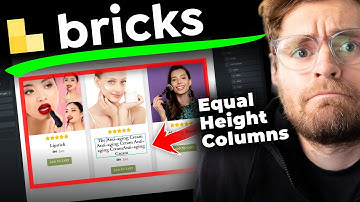 "Equal Height Columns" in Bricks Builder FINALLY makes sense!