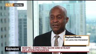Fed's Bostic on Jobs Report, Inflation and Rate Policy