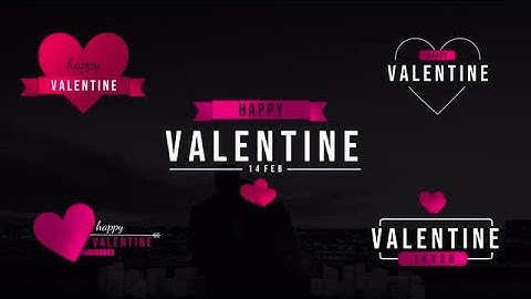 Valentine Clean Titles V1 DaVinci Resolve Templates
