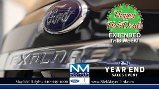 Lease a New Ford Explorer Mentor OH at Nick Mayer Ford - Our Year-End Sales Event
