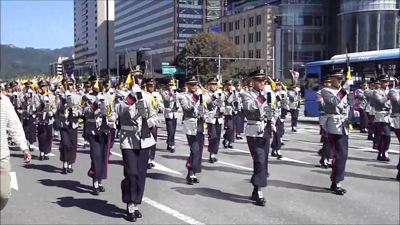 Korean War 50th Anniversary Parade .Seoul Korea.September 28th 2010
