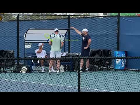Miami 2025 – Novak Djokovic in practice