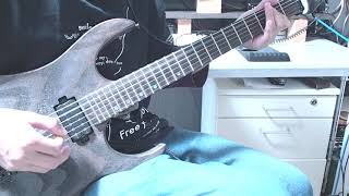 Video thumbnail of "PassCode -THE DAY WITH NOTHING【guitar cover】"