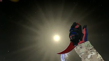 Cs:go Karambit Crimson Web Minimal Wear| SKIN SHOWCASE