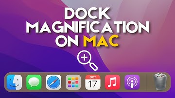 How to Enable Dock Magnification on Mac