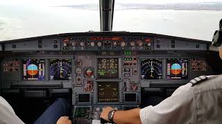 Pilot View - Airbus A320 - Cockpit video #aviation #plane #cockpitview #airplane #airbus #landing