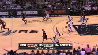 Kawhi Leonard 22 points vs Miami Heat | game 5 | 2014 NBA finals MVP