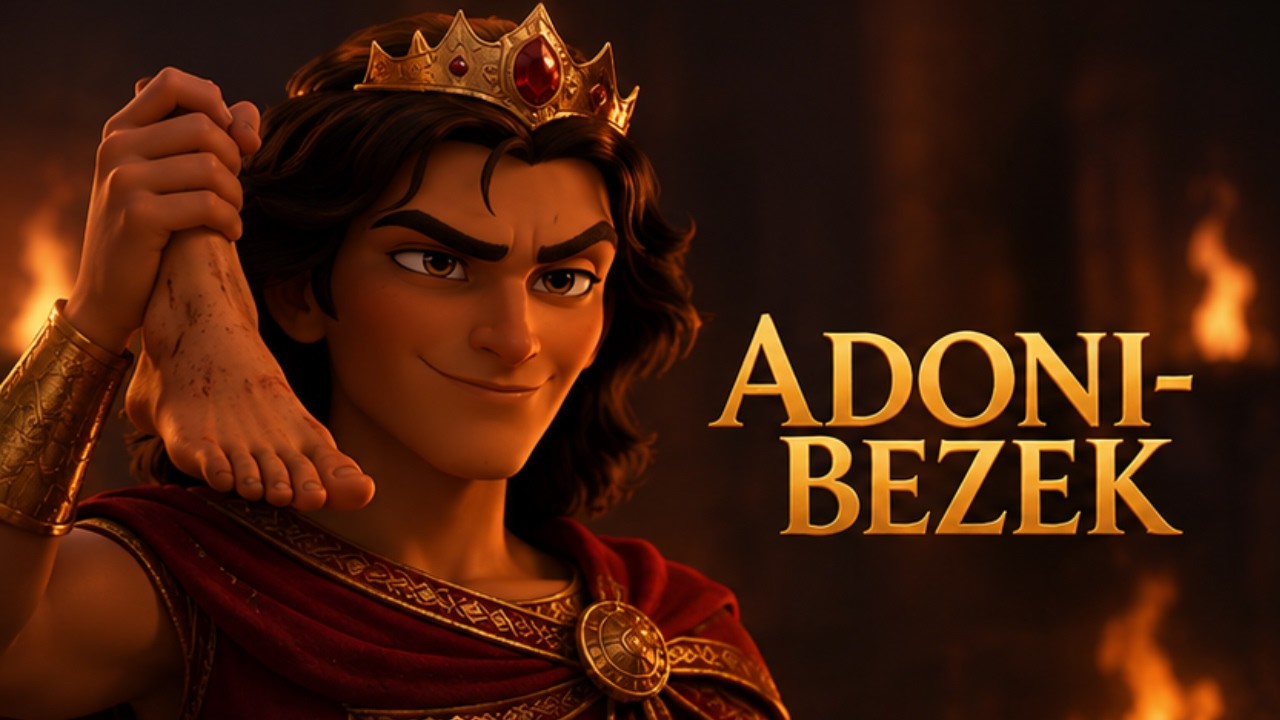 The Most TERRIFYING King in the BIBLE: The FULL Movie of Adoni-Bezek | Animated Bible Story