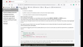 4 SQL Injection mitigation
