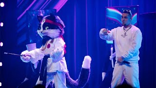 Karate Kitten &amp; Liamoo Sing Houdini | Masked Singer Sweden Season 6 Episode 8 