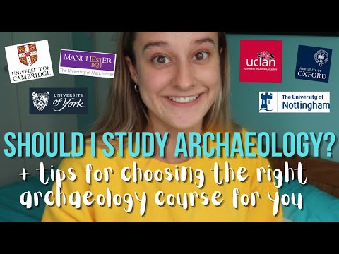 How To Choose An Archaeology Course // What is Archaeology? What jobs can a degree in it get me?