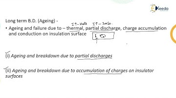 Breakdown of Composite Insulation and Application of Insulation materials - High Voltage Engineering