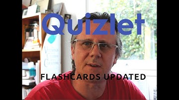 Quizlet for Teachers: flashcards updated