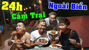 Thử Thách 24h Cắm Trại Ngoài Biển Vũng Tàu - Thạc Đức Vlog