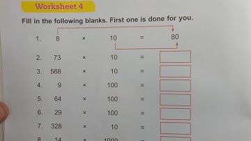 math class 3 chapter 4 worksheet 4 dav public school // math class 3 unit 4 worksheet 4 dav public