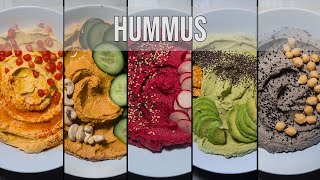 Hummus | Cinco recetas diferentes