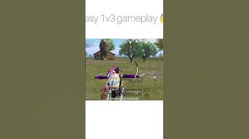 easy 1v3 gameplay 😱 #bgmi #pubgmobile #battleroyalegame #battlegroundsmobileindia #trending #shorts
