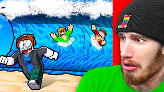 Drowning The ENTIRE POPULATION In Roblox!