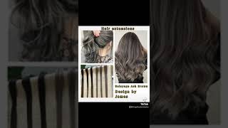 Hair Extensions -Fusion - Singapore - Design By James Ren From The Gallery Hair Studios In Siglap