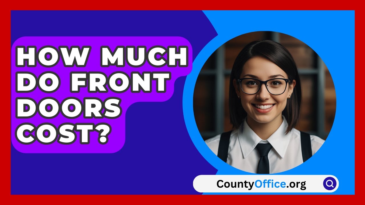 How Much Do Front Doors Cost? YouTube