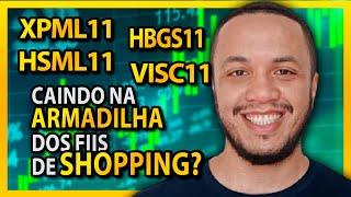 Fundos Imobiliarios de SHOPPING CENTER para 2024   XPML11 HBGS11 VISC11 HSML11 #bolsadevalores