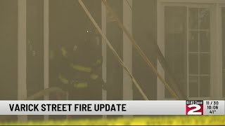 Varick Street Fire at Same Location of Fatal Shooting Weeks Earlier