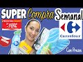 Super Compra Semanal Carrefour con muchas ofertas/ superprecios/ Ahorro/ Compra online/ Maricienta