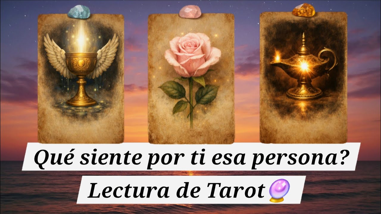 Qué siente por ti? Lectura de sentimientos 🔮 Tarot amor - YouTube