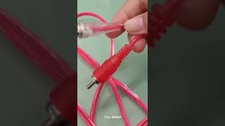 Musikan pakai speaker bisa pakai sambungan ke Hp loh🤩 Rca to Stereo panjang 1,5m✨ bahan Elastis✅