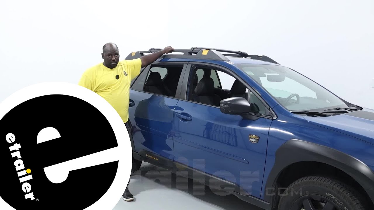 A Closer Look at the Rhino-Rack Vortex StealthBar Roof Rack on a 2024 Subaru Outback Wagon