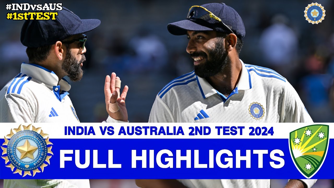 India vs Australia 2nd Test Day 1 Full Match Highlights | IND vs AUS ...