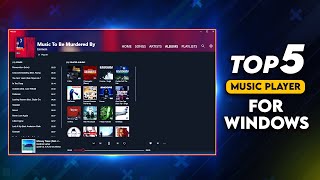 TOP 5 Best And Free Music Player Software For Windows 2023 screenshot 5