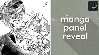 Alight Motion Manga Panel Reveal