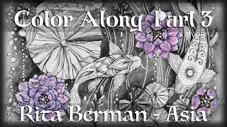 Koi Pond Color Along (Part 3) | Meine Reise durch Asien by Rita Berman ♥
