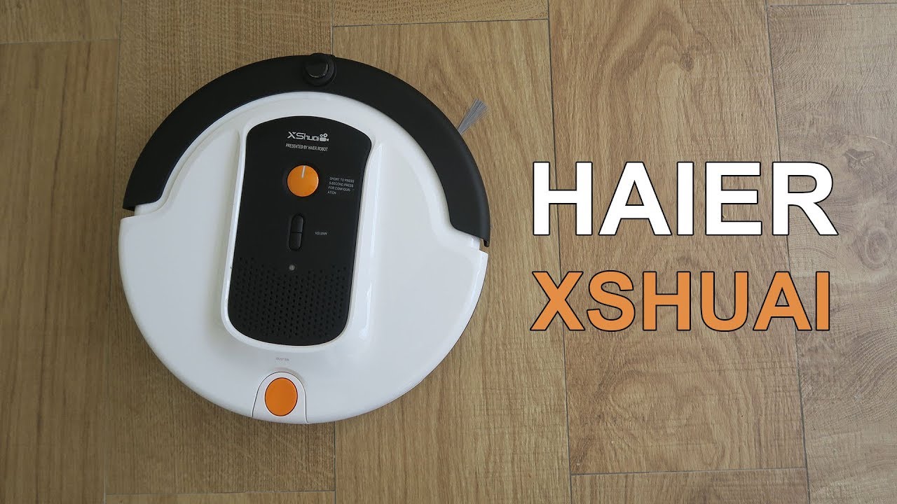 Haier XSHUAI HXSG1 Limpiador de barrido Smart Robot aspirador Control  remoto Modo de limpieza anti-caída