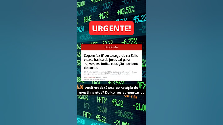 A TAXA SELIC CONTINUA CAINDO!📉#urgente #news #noticias #economia #shorts #fundosimobiliarios #fiis