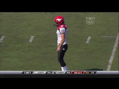 CFL Rob Maver winning kick