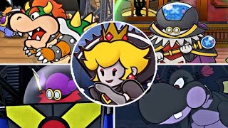 All Bossfight + Final Boss Shadow Queen - Paper Mario The Thousand Year Door (Regina delle Tenebre)