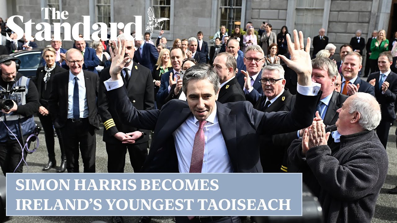 Simon Harris becomes Ireland’s youngest Taoiseach