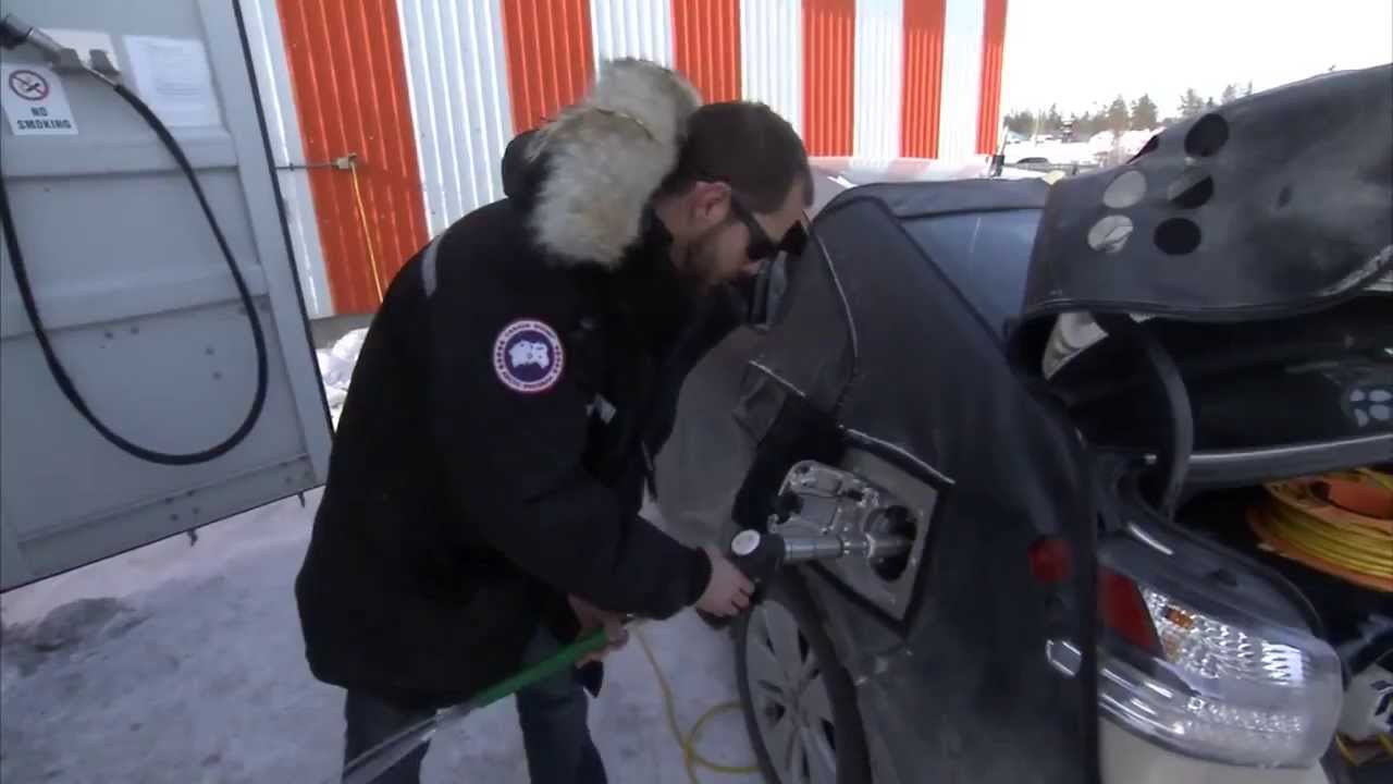 Toyota Fuel Cell Vehicle Testing Cold Weather Yellowknife Canada (No