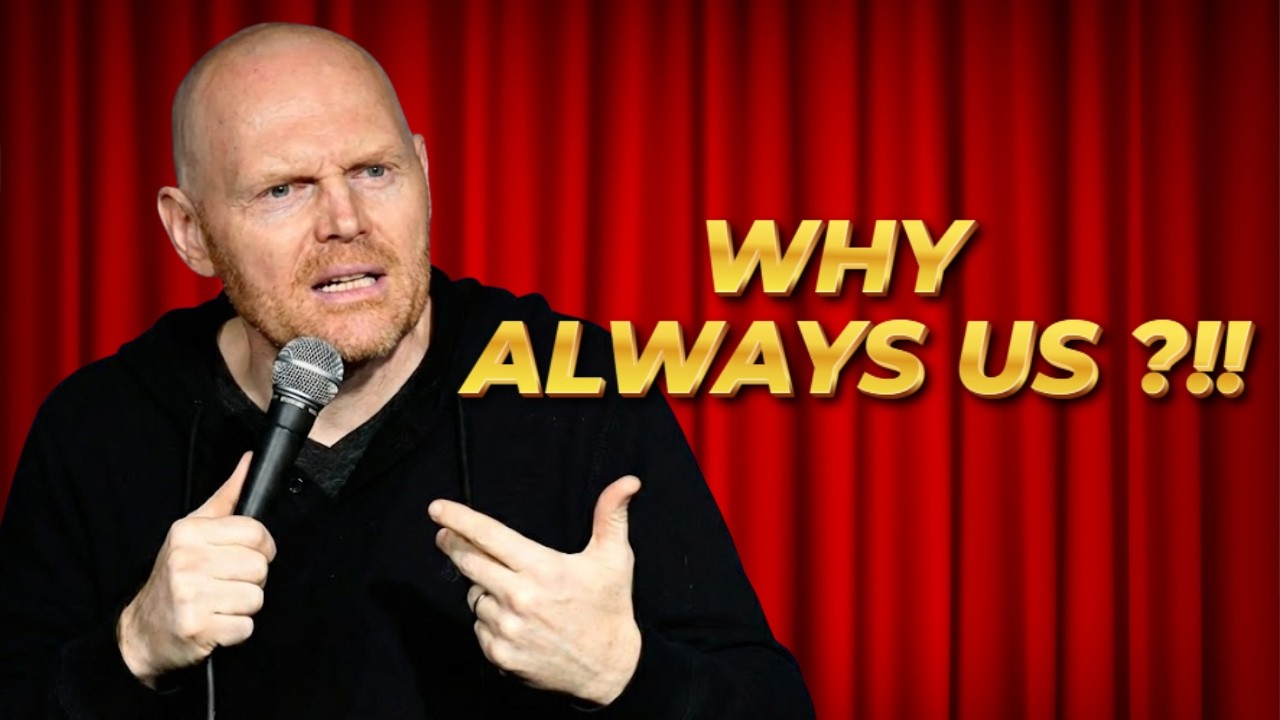 (Stand Up Comedy) Bill Burr: Why Are White Guys Always The Villains ?!